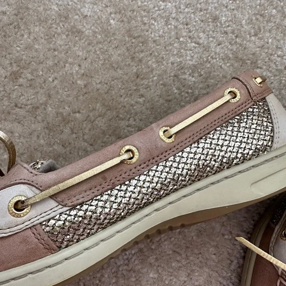 Women’s Sperry Topsiders Leather and Gold - Picture 6 of 6